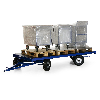Protaurus Industrie-Anhänger mit 35º Doppel-Drehschemel 5t Traglast Vollgummi 3000x1500mm