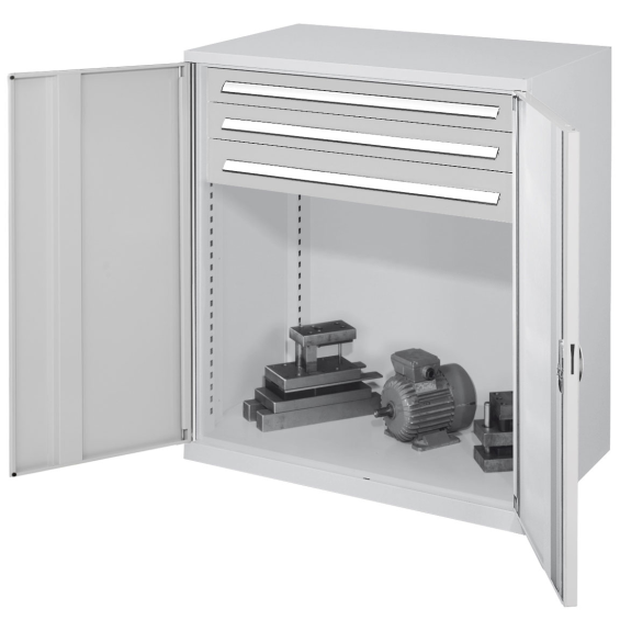 Schwerlast-Beistellschränke ohne Mitteltrennwand 1110x1000x600mm-Beschreibung lesen