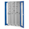 Vertikalschrank 1950x1000x600mm mit Sichtfenstertüren