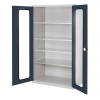 Großvolumenschrank mit Sichtfenstertüren 1950x1130x590mm