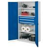 Robuster Schrank ohne Mitteltrennwand 1950x1000x600mm mit Vollblechtüren
