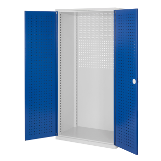 Schubladenschrank mit Lochplattentüren 1950x1000x600mm-Beschreibung lesen