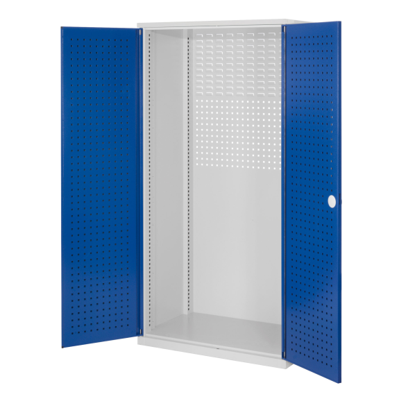 Schubladenschrank mit Lochplattentüren 1950x1000x600mm-Beschreibung lesen