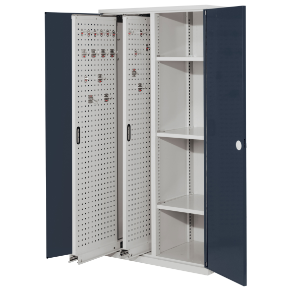 Kappes RasterPlan Vertikalschränke 1950x1000x600mm Modell 80 Doppelwandtüren anthrazitgrau-Beschreibung lesen