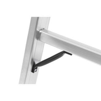 Hymer Mehrzweckleiter mit gebogener Traverse 2x10 Sprossen-Beschreibung lesen