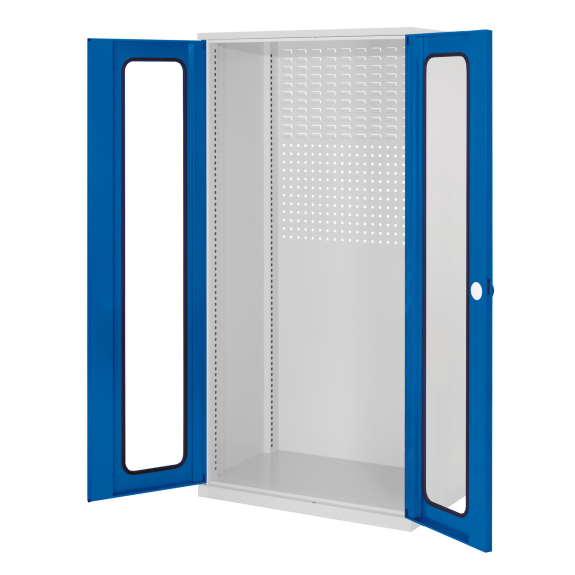 Schubladenschrank mit Sichtfenstertüren 1950x1000x600mm-Beschreibung lesen