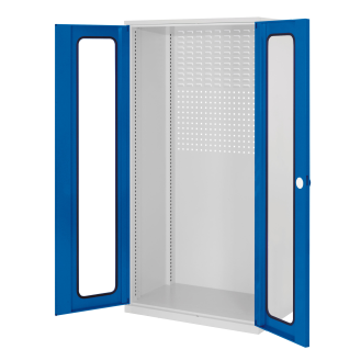 Schubladenschrank mit Sichtfenstertüren 1950x1000x600mm-Beschreibung lesen