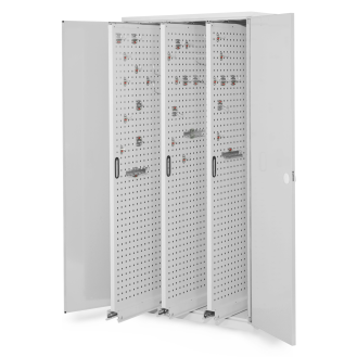 Kappes RasterPlan Vertikalschränke 1950x1000x600mm Modell 85 Doppelwandtüren lichtgrau-Beschreibung lesen