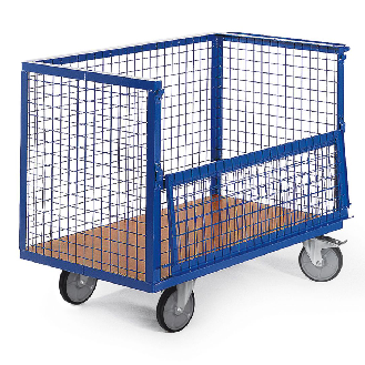 Protaurus Drahtkastenwagen vergittert R600 halb geklappt 1050x700mm TPE-Beschreibung lesen