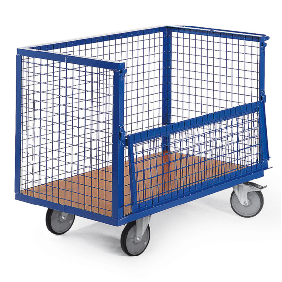 Protaurus Drahtkastenwagen vergittert R600 halb geklappt 1050x700mm TPE-Beschreibung lesen