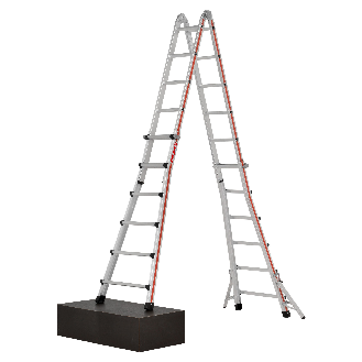 Teleskopleiter 4x6 Sprossen-Beschreibung lesen