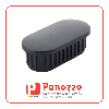 TAPPO OVALE COPRITESTA NERO 40X20X1,5mm. - Prezzo per multipli di 50 pz.