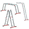 Altrex Varitrex Pro Vielzweckleiter 4x3 Sprossen