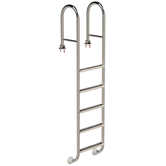 Eichenwald Poolleiter Modell 02 Tina klappbar Beckentiefe 1620mm 5 Stufen-Beschreibung lesen