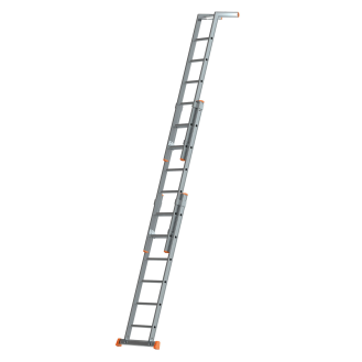 Siedra Plakatleiter 116 mit unlösbarer Bördelung 3x10 Sprossen-Beschreibung lesen