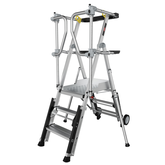 Altrex RolGuard Teleskop Plattformleiter 3/4 Stufen-Beschreibung lesen