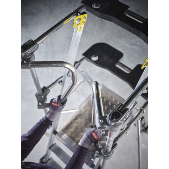Altrex RolGuard Teleskop Plattformleiter 3/4 Stufen-Beschreibung lesen