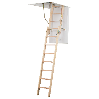 Dolle Bodentreppe clickFIX 2-teilig bis 274cm Raumhöhe mit U-Wert 0,49 Deckenöffnung 130x70cm-Beschreibung lesen