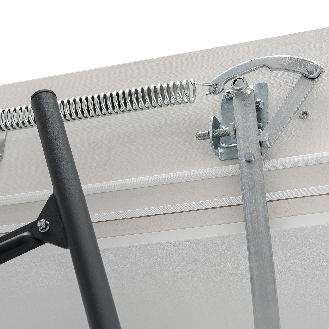 Dolle Bodentreppe clickFIX comfort 3-teilig bis 244-264cm Raumhöhe mit U-Wert 0,49 Deckenöffnung 120x60cm-Beschreibung lesen