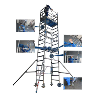 ASC Rollgerüst XS-Tower (DIN EN 1004:2004)-Beschreibung lesen