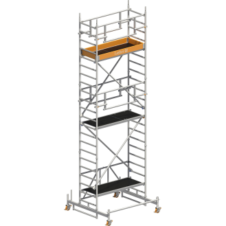 Layher Rollgerüst ZIFA P2 Safety Plus mit Doppelgeländer 6,76 AH-Beschreibung lesen