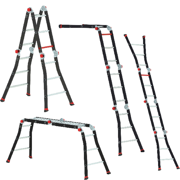 Altrex Varitrex Pro+ Vielzweckleiter 4x3 Sprossen-Beschreibung lesen