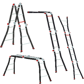 Altrex Varitrex Pro+ Vielzweckleiter 4x3 Sprossen-Beschreibung lesen
