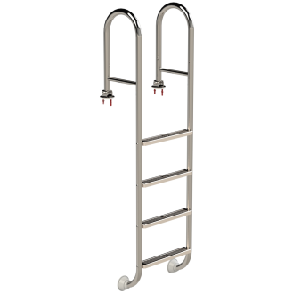 Eichenwald Poolleiter Modell 02 Tina klappbar Beckentiefe 1340mm 4 Stufen-Beschreibung lesen