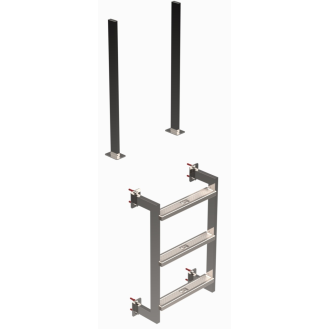 Eichenwald Poolleiter Modell 12.3 Klassik Beckentiefe 1340mm 5 Stufen-Beschreibung lesen