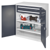 Schwerlast-Beistellschrank ohne Mitteltrennwand 1110x1000x600mm