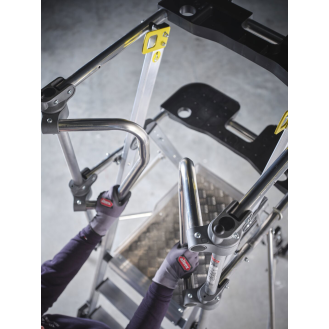 Altrex RolGuard Teleskop Plattformleiter Compact 5/7 Stufen-Beschreibung lesen
