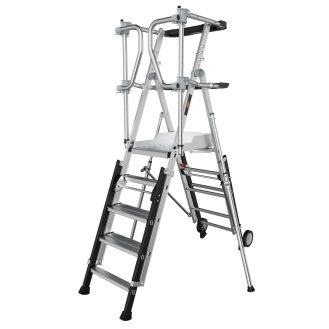 Altrex RolGuard Teleskop Plattformleiter Compact 5/7 Stufen-Beschreibung lesen