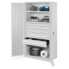 Robuster Schrank ohne Mitteltrennwand 1950x1000x600mm mit Schlitzplattentüren