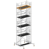 Layher Rollgerüst Uni Breit P2 Safety Plus mit Doppelgeländer 10,38m AH