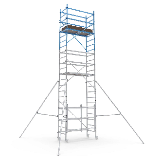 Werner Tower Klappgerüst 7,00m AH-Beschreibung lesen