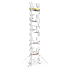Iller Klappgerüste mit Sicherheitsaufbau 0,75x1,80m | 11,60 m AH