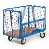 Protaurus Drahtkastenwagen vergittert R600 halb geklappt 1050x700mm Polyurethan