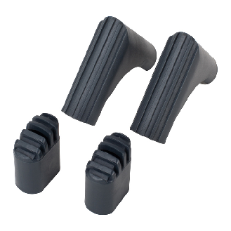 Hailo Fuß-Set 4 Stück für Steig- und Stützholm Leifheit Klapptritt 30x15mm-Beschreibung lesen