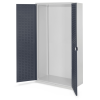 Schwerlastschrank ohne Mitteltrennwand 1950x1000x600mm mit Schlitzplattentüren