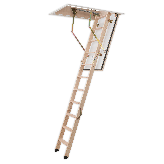 Dolle Bodentreppe F30 3-teilig bis 285cm Raumhöhe mit U-Wert 0,96 Deckenöffnung 140x70cm-Beschreibung lesen