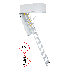 Minka Bodentreppe Type 1 Passiv Plus brandhemmend mit U-Wert 0,33 W/m2K Deckenöffnung 130x70cm Raumhöhe bis 295cm