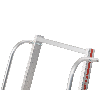 Hymer Plattformleiter mit langem Handlauf 4 Stufen
