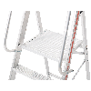 Hymer Plattformleiter mit langem Handlauf 4 Stufen