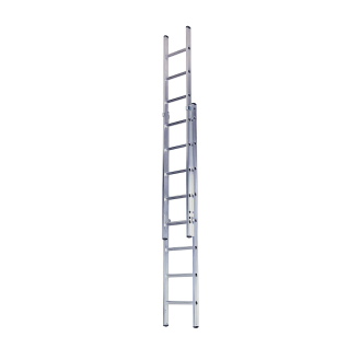 Iller Sprossen Schiebeleiter 2x12 Sprossen-Beschreibung lesen