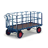 Handpritschenwagen mit Rohrgitterwänden 1530x730x480mm