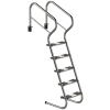 Poolleiter mit Sicherheitsstufe 1562 mm 5 Stufen