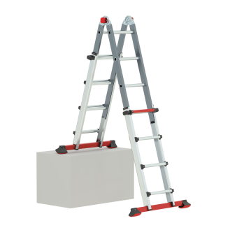 Altrex Varitrex Tele Pro Vielzweckleiter 4x4 Sprossen-Beschreibung lesen