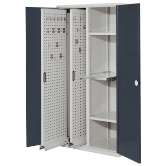 Vertikalschrank 1950x1000x600mm mit doppelwandigen Türen-Beschreibung lesen