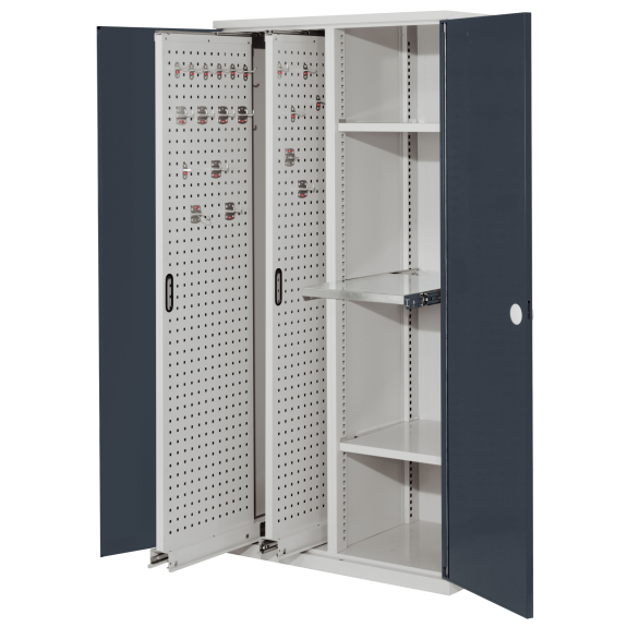 Vertikalschrank 1950x1000x600mm mit doppelwandigen Türen-Beschreibung lesen