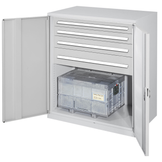 Schwerlast-Beistellschrank ohne Mitteltrennwand 1110x1000x600mm-Beschreibung lesen